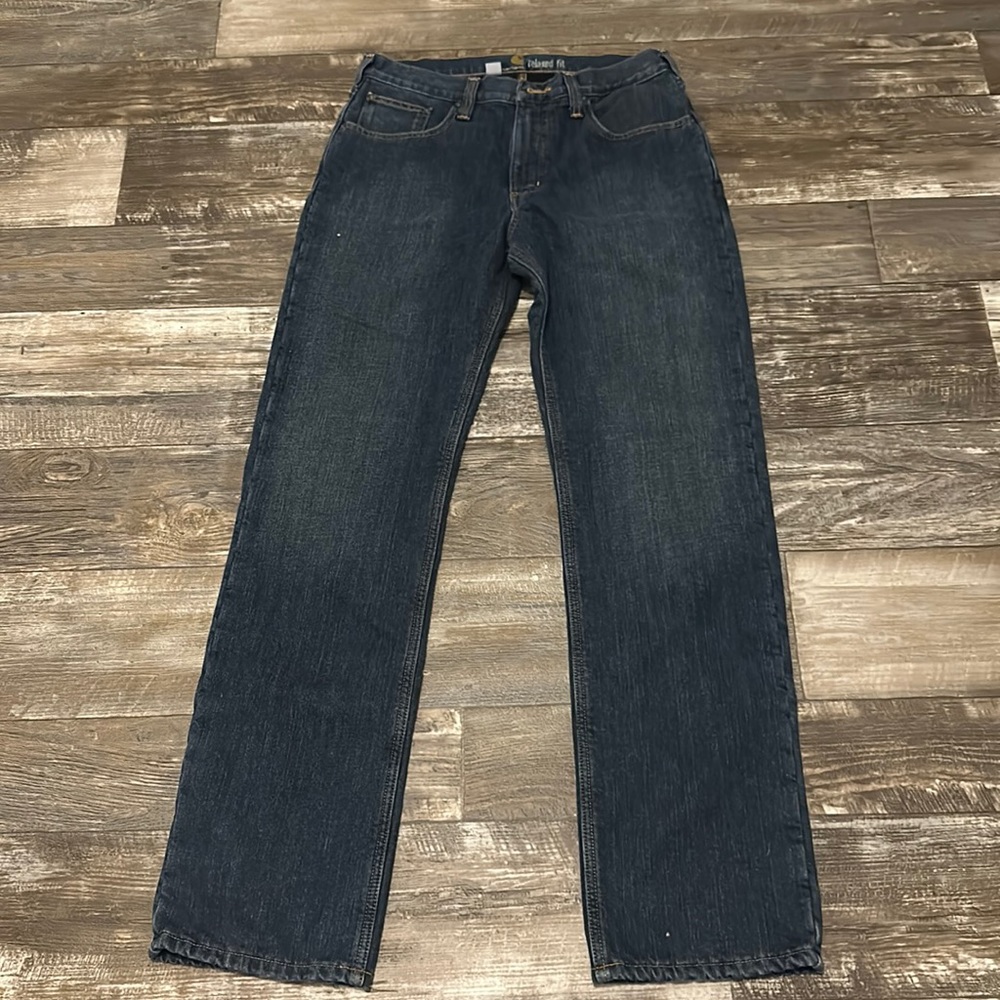 denim carhartt pants